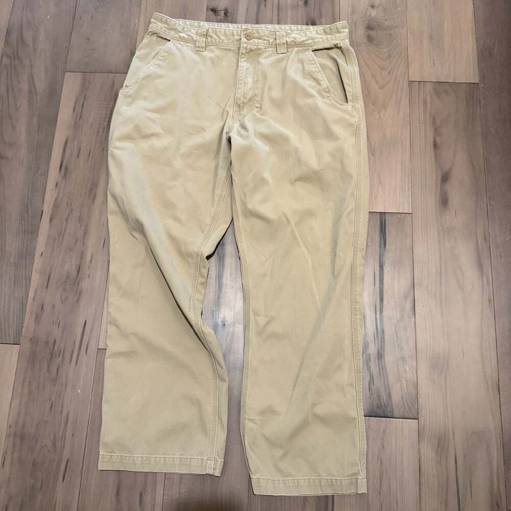 The North Face Mens Beige Khaki Utility Work Pants Size 36